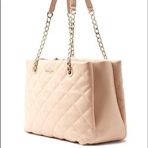 New Kate Spade Emerson Place Allis Quilted leather Shoulder Bag PXRU7760